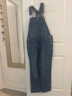 GAP Women's Dark Blue Denim Overalls